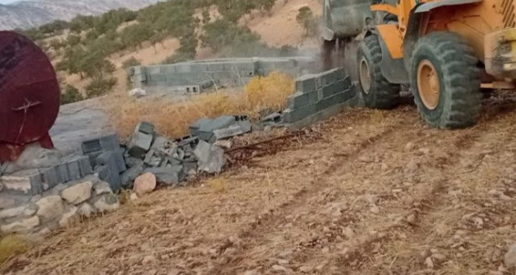 آزادسازی حدود ۵۷ هزار مترمربع از اراضی کشاورزی شهرستان ایلام