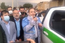 بازدید استاندار ایلام از بخش سیل‌زده مورموری