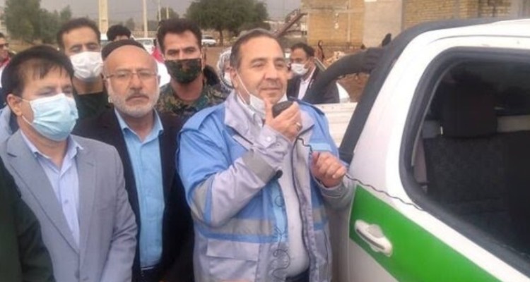 بازدید استاندار ایلام از بخش سیل‌زده مورموری