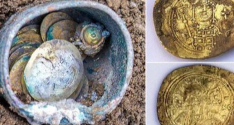 کشف ۶۳ قطعه سکه ساسانی در ایوان