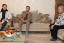 دیدار مدیرکل بنیاد شهید و امور ایثارگران ایلام با جانباز مبارزات انقلابی
