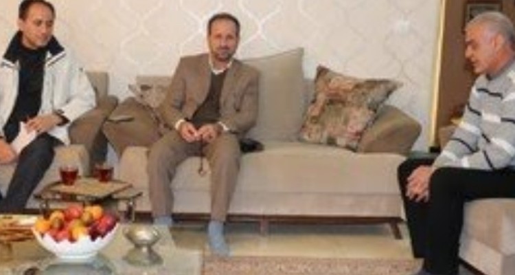 دیدار مدیرکل بنیاد شهید و امور ایثارگران ایلام با جانباز مبارزات انقلابی