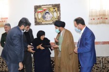 سفر مدیرکل بنیاد شهید و امور ایثارگران استان ایلام به شهرستان ملکشاهی