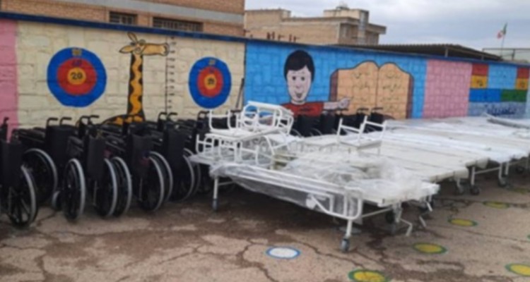 اهدا 20 میلیارد ریال وسایل توانبخشی به بهزیستی «هلیلان» توسط بنیاد علوی