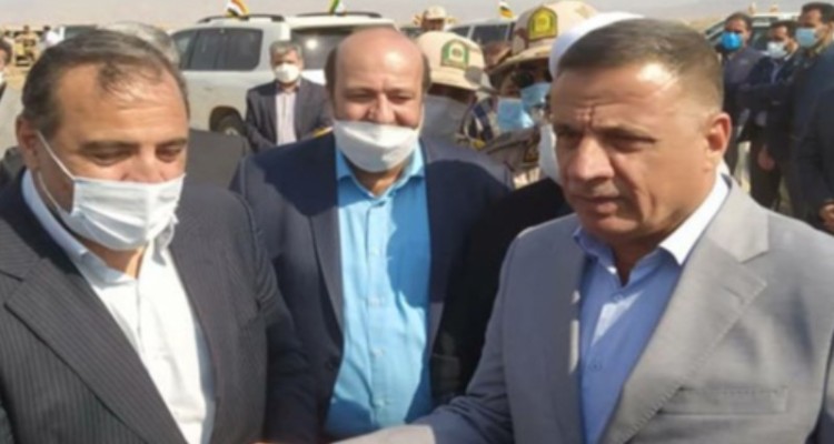 امضای تفاهمنامه استاندار ایلام و دیاله عراق برای ایجاد بازارچه هلاله شمالی