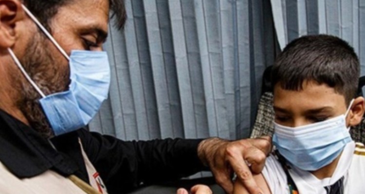 تزریق 1444 دز واکسن کرونا به کودکان بین 5 تا 9 سال در ایلام