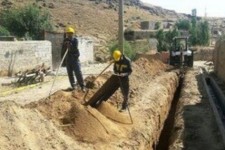 ترمیم مسیرهای شبکه گازرسانی در روستاهای ایلام سرعت می‌گیرد