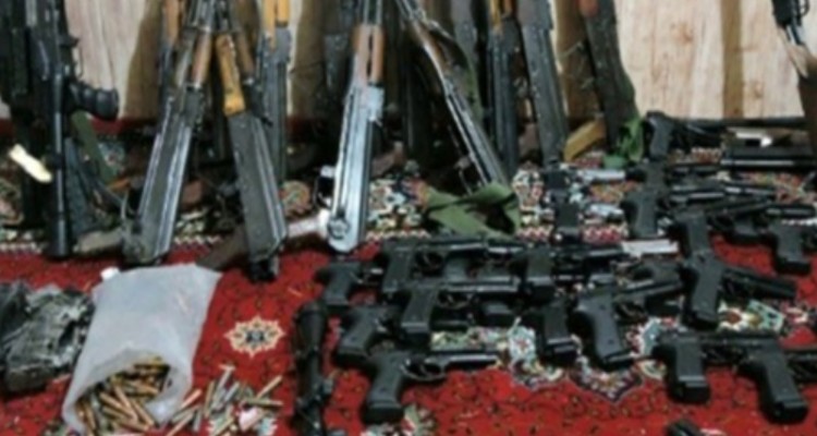 انهدام باند قاچاق سلاح جنگی در مرزهای «دهلران»