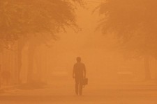 غلظت گرد و غبار در ایلام 10 برابر حد مجاز است