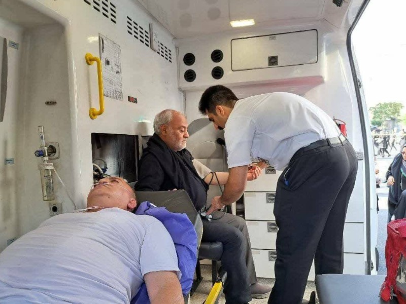 مراجعه 61 هزار زائر اربعین به پایگاه اورژانس در مرز مهران مراجعه 61 هزار زائر اربعین به پایگاه اورژانس در مرز مهران