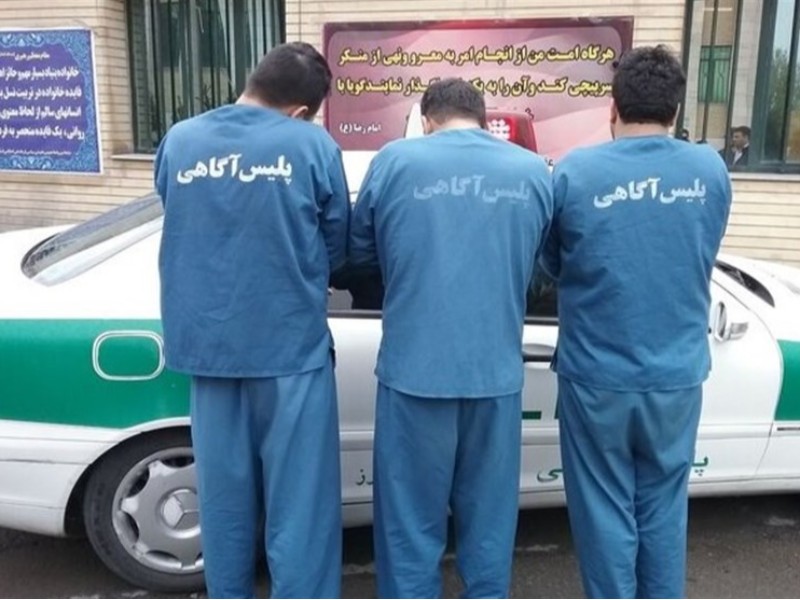 باند سارقان خودرو در پایانه مرزی مهران دستگیر شدند