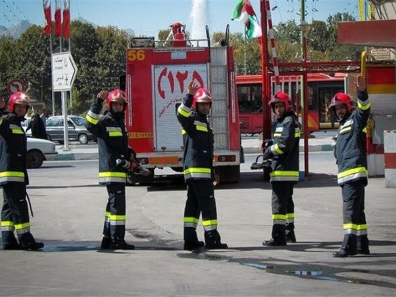 انجام 2660 نفر ساعت آموزش ایمنی توسط آتش نشانی ایلام