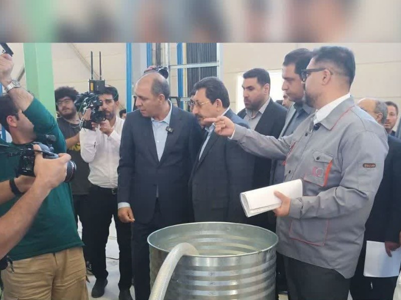 کارخانه تولید کاغذ سنگی چرداول افتتاح شد