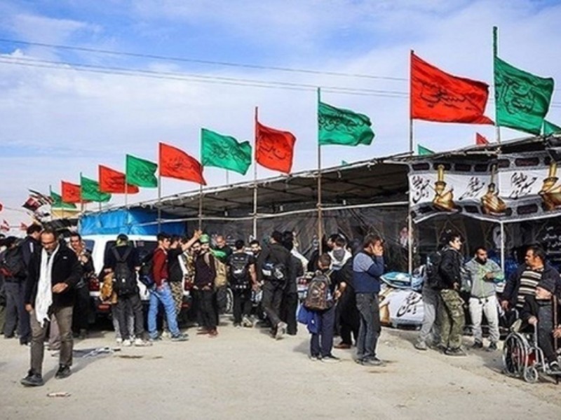 ۴۰۰ موکب در خدمت زائران مرز مهران