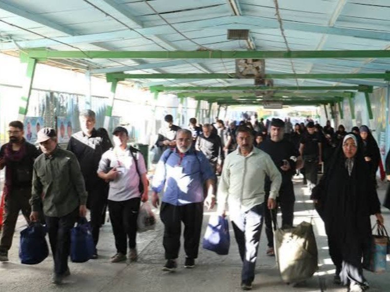 ثبت  تردد 950 هزار نفر از گذرگاه مهران