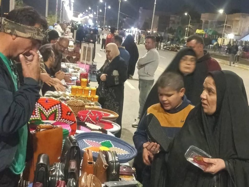 برپایی هفتاد و هشتمین نمایشگاه صنایع دستی ایلام در شهر کوت واسط عراق برپایی هفتاد و هشتمین نمایشگاه صنایع دستی ایلام در شهر کوت واسط عراق